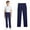 Navy, variant on Uniform Pants for Boys Pull On Chino Pants with Pockets Straight Pants Boys White Uniform Pants Back to School Clothes for Boys Kids Boys Clothes 9-10 Years