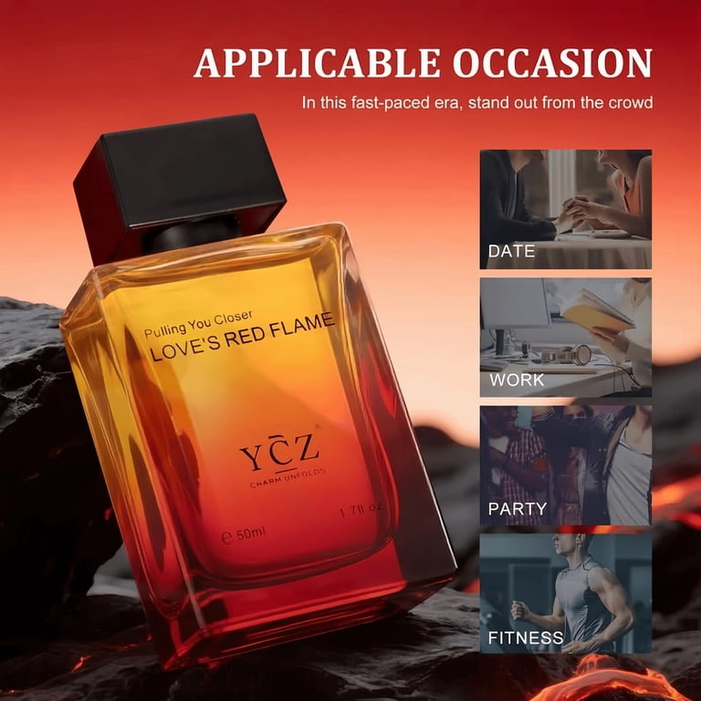 YCZ Men's Cologne Gift Set, 3-Pack Fragrance Variety Bundle, 1.7