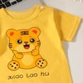 thumbnail image 7 of Dagaeig Baby Boy Cotton Short Sleeve Rompers 0 3 6 9 12 18 24 Months Baby Boy Summer Clothes Cute Pattern Essential Outfit Short Sleeve Spring Clothing Size 9-12 Months, 7 of 7