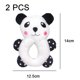 thumbnail image 2 of Paquete de juguetes para cachorros para dentición, lindos juguetes de peluche para masticar, limpia los dientes y alivia la ansiedad MFZFUKR BST3002872-2, 2 of 5