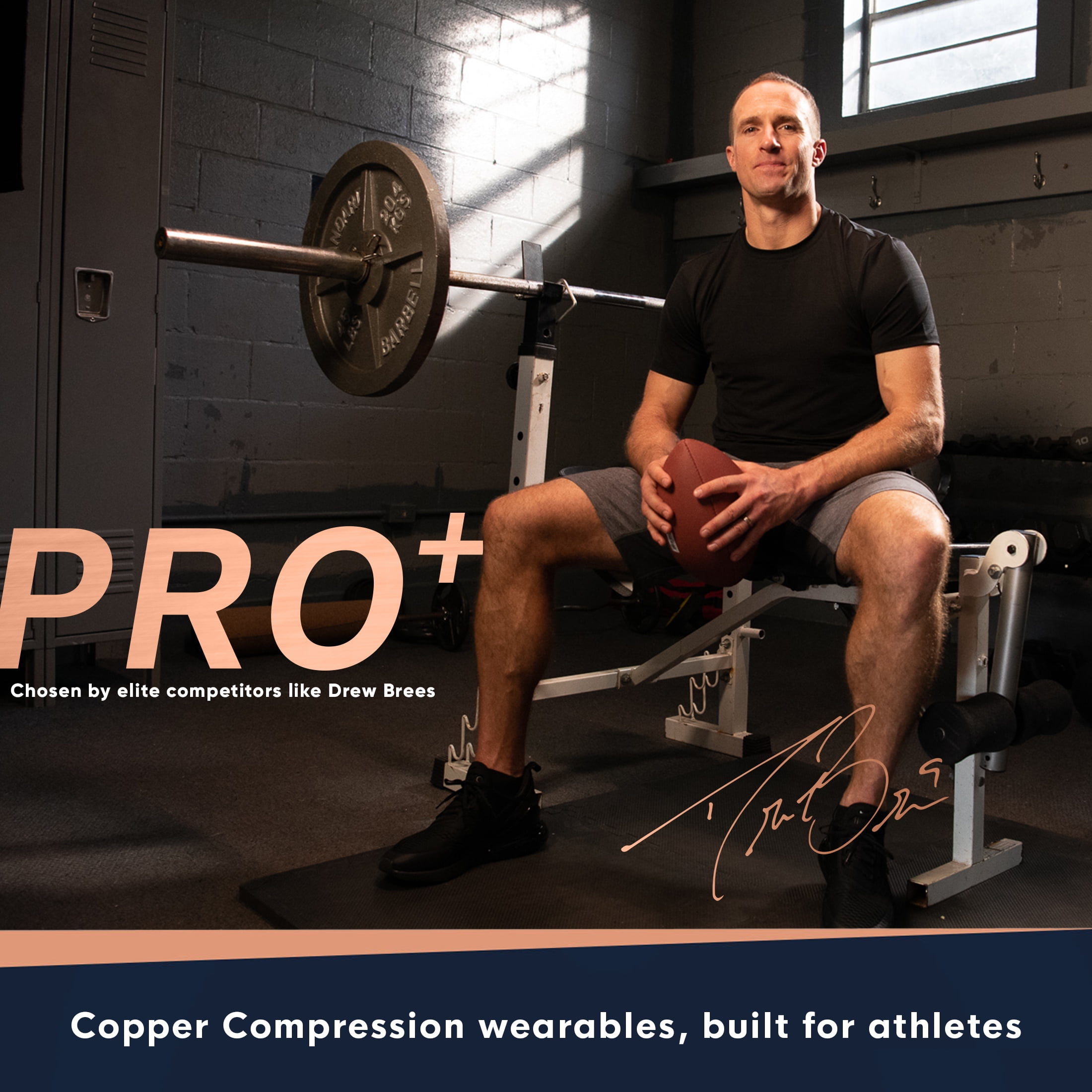 Copper Compression PRO+ Performance Leg Sleeve L-XL