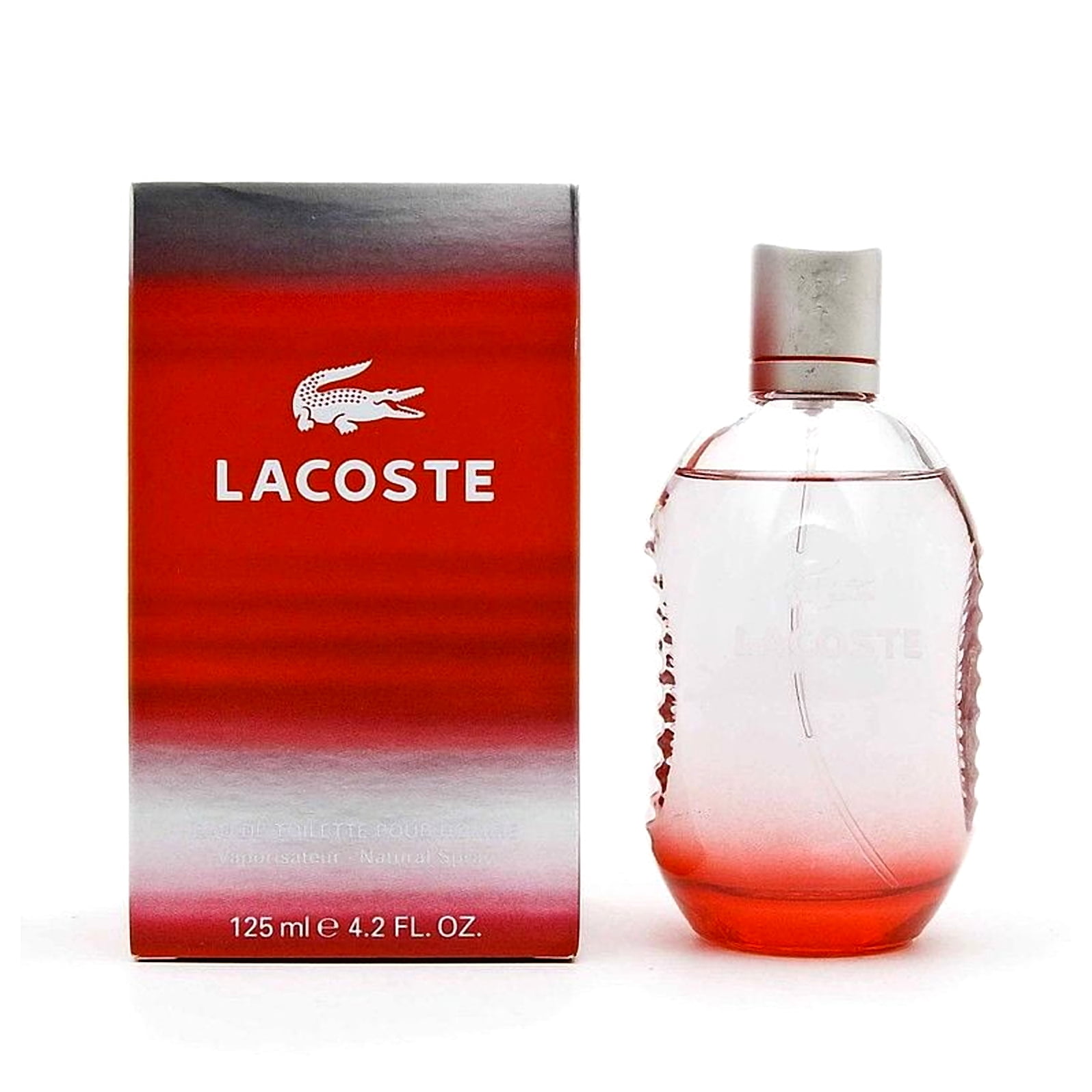 Lacoste Red Eau De Toilette Spray For Men 4.2 oz