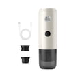thumbnail image 1 of Luzkey Electric Espresso Machine Manual Mini Capsule Powder Box Portable Coffee Machine Car Coffee Maker for RV Camping Outdoor Home White, 1 of 8