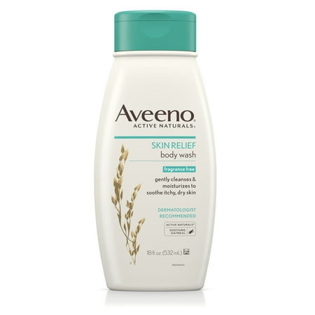 Aveeno Active Naturals Skin Relief Body Wash, 18 oz