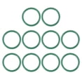 thumbnail image 5 of Uxcell 24mm OD 20mm ID 2mm Width Seal Fluorine Rubber O-Rings Green 10 Pack, 5 of 5