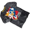 thumbnail image 6 of FREEZE Sonic The Hedgehog Big Boys T Shirt Grey, 6 of 7