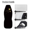 thumbnail image 5 of POLERO Glowing Black Cat & Luminous Butterflies Design Automotive Seat Cover Polyester Fabric Easy to Install Stretch Car Seat Covers for Automobile, 5 of 7