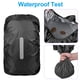 thumbnail image 5 of Mochila impermeable con funda para lluvia para mochilas reflectantes antipolvo de 20 a 45 l, 5 of 8