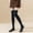 🔥 Dark Gray, variant on Solid Color Fleece Lined Over The Knee Long Tube Socks For Women, Extra Thick Warm Fall Winter Thermal Hosiery, Soft Insulated Casual Stockings For Cold Weather Indoor Outdoor Daily Wear