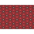 thumbnail image 1 of Ahgly Company Indoor Rectangle Patterned Tomato Sauce Red Area Rugs, 5' x 7', 1 of 6