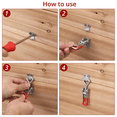 thumbnail image 7 of 36Pcs Adjustable Toggle Latch Clamp Pull Latch 4001 Heavy Duty Latch Lock Metal Door Latches Sturdy Latches Hardware, 7 of 7