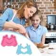 thumbnail image 4 of TIMIFIS Baking Molds Couple Crystal Epoxy Two-Handed Heart Shape Fondant Pendant Kitchen Gadgets, 4 of 8