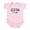 Petal Pink, variant on CafePress - GOTH IN TRAINING Infant Bodysuit - Baby Light Bodysuit, Size Newborn - 24 Months