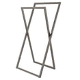 thumbnail image 2 of Kingston Brass SCC8298 Pedestal X Style Iron Construction Towel Rack, 2 of 2