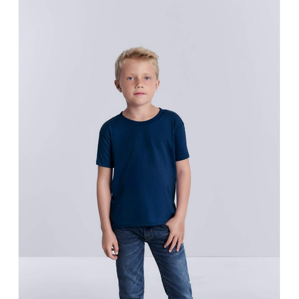 Heavy Cotton Toddler T-Shirt, 3T, Light Blue