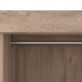 thumbnail image 3 of Bestar Pur 72W Closet Organizer w/ Drawers in rustic brown, 3 of 6