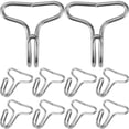 thumbnail image 1 of GOOHOCHY 50 piezas de gancho para funda de asiento de coche, gancho de fijación para cojín de asiento de coche, gancho para cojín de asiento de coche, 1 of 8