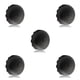 thumbnail image 3 of Inteprter Envoltura de cable para electrodomésticos de cocina Organizador de envoltura de cables reutilizable Suministros de gestión de cables para sala Negro 5piezas Inteprter CBP186674, 3 of 6