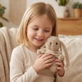 thumbnail image 2 of Guvpev 6" Bunny Stuffed Animals, Soft & Cute Rabbit Plush Toy with Floppy Ears, Bunny Cuddly Doll, Unique Birthday Gift, 2 of 8