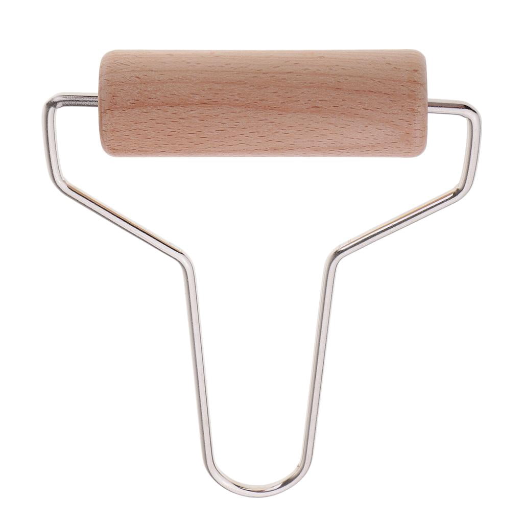 Milageto 2-6pack Wooden Non-Stick Roller Clay Tool Baking for Ceramic Pottery Sculpture 4 Pcs