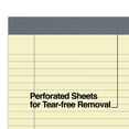 thumbnail image 4 of Staples TRU RED Notepads 8.5" x 14" Wide Ruled Canary 50 Sheets/Pad 24/Carton TR59915/TR573VS, 4 of 7