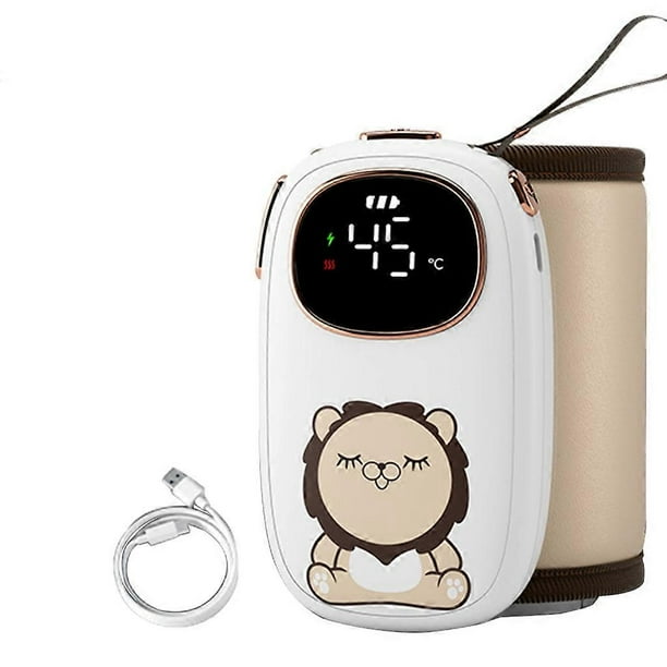 Wireless bottle warmer, a must for traveling parents, fast and even heating, bag set null - 5000mA 2 to3 hours