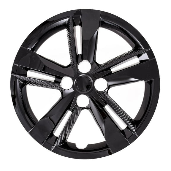 Coast To Coast IWC55216BLK Wheel Cover 16" 5 Double Spoke Gloss Black Set Of 4