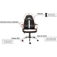 thumbnail image 5 of Silla Gamer Naceb WarHammer. Color Negro/Blanco. Naceb Technology Na-0910, 5 of 5