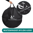 thumbnail image 3 of VeloChampion 1 Pack Waterproof Bicycle Wheel Bag for 700c Road Bike Wheels Black, 3 of 7