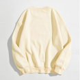 thumbnail image 5 of Women Sweatshirt Sweat Shirts Women Long Sleeve Womens Pullovers Beige Womens Sweatshirt Fall Hiking Clothes for Women College Wear, 5 of 7