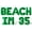 Green, variant on Letter Balloons - BEACH IM 35 16" Inch Alphabet Letters Foil Mylar Balloon 35th Birthday Party Banner (Gold)