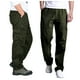 thumbnail image 1 of Pantalones largos de algodón para hombre, multibolsillos, cintura elástica, resistentes al desgaste, pantalones largos para hombre, 1 of 5