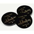 thumbnail image 3 of Inkdotpot Pack Of 100 Real Gold Foil Paper Tags Thank You Celebrating With Us Bridal Shower-Baby Shower-Retirement-Wedding-Birthday Favor Hang Tags, 3 of 6