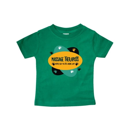 

Inktastic Colorful Massage Therapists Hands Rub Gift Baby Boy or Baby Girl T-Shirt