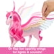 thumbnail image 4 of Barbie Doll Toys, Pegasus Pink Winged Horse Toy with 10 Accessories Including Puppy & Barrettes, Inspired A Touch of Magic, 4 of 5