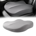 thumbnail image 2 of Meiix Car Seat Cushion, Comfortable & Orthopedic Memory Foam, Pressure Relief Pad for Driver Office Chair, Non-Slip Coccyx Support for Pregnant Women (1Pcs, Grey), 2 of 9