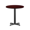 thumbnail image 1 of Bowery Hill 24" Table à Manger Ronde en Acajou Noir, 1 of 2