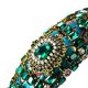 thumbnail image 4 of Diadema Sunnimix banda de pelo de las mujeres Cristal barroco verde, 4 of 7