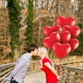thumbnail image 5 of PMU Valentine’s Day Heart Shaped Balloons 15 Inch PartyTex Premium Red Latex Decorations for Valentine's Day, Weddings, Birthdays, Anniversaries, Engagements Pkg/12, 5 of 7