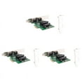 thumbnail image 1 of 3X 2-Port Gigabit PCIe Network Card 1000M Dual Ports PCI Express Ethernet Adapter with 82571EB LAN NIC Card for, 1 of 7