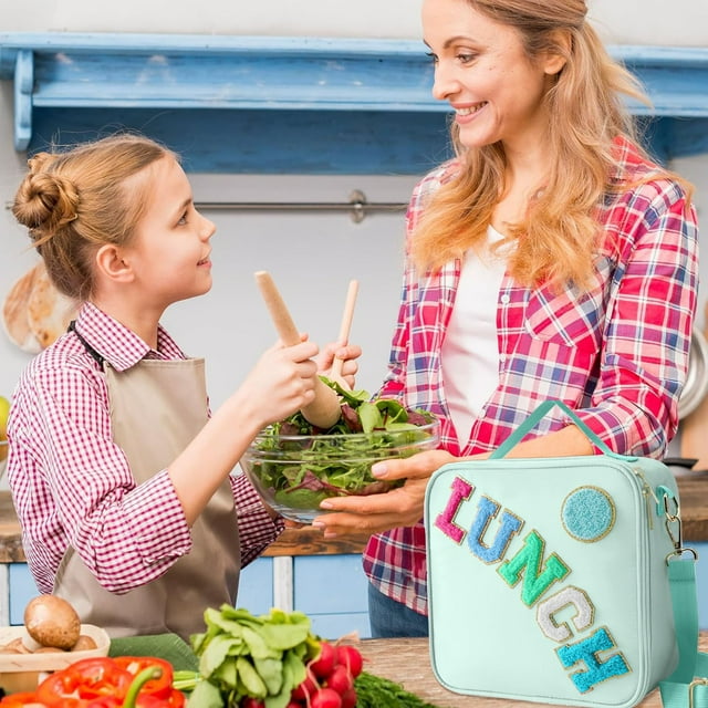 Catégorie de Produit Sacs de Fermeture & Couvercles & Boîtes Titre du Produit Mignon Sac à Lunch Isolé pour Enfants et Adolescents avec Bretelles Réglables pour Rangement de Pique-Nique