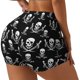 thumbnail image 1 of Fotbe Pirate skulls Shorts Sin Costuras – Shorts Deportivos de Cintura Alta para Mujer, Elásticos para Gimnasio, Yoga, Running o Ciclismo-Medium, 1 of 8