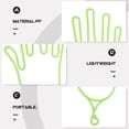 thumbnail image 4 of Lot de 2 Support de Gants de Golf Vert Design Professionnel pour Rangement et Séchage de Gants 8.7x3.9in, 4 of 8
