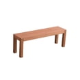 thumbnail image 6 of Elegant Decor 50 inch wooden bench in cherry, 6 of 8