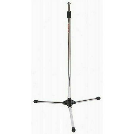Stageline Model MS203 Sturdy Chrome Tripod Base Microphone Stand - Mic Stand