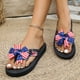 thumbnail image 4 of MKLEKYY Sandalias de Plataforma para Mujer, Zapatos de Playa, Zapatillas para Mujer, Sandalias Planas de Una Sola Pieza para Vacaciones En La Playa 499, 4 of 4