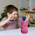 thumbnail image 4 of 6in Easter Peeps Bunny Plush Toys Plush Bunny Soft Easter Bunny Plush Collectible Plush Easter Decorations for Kids 1Pc, 4 of 6