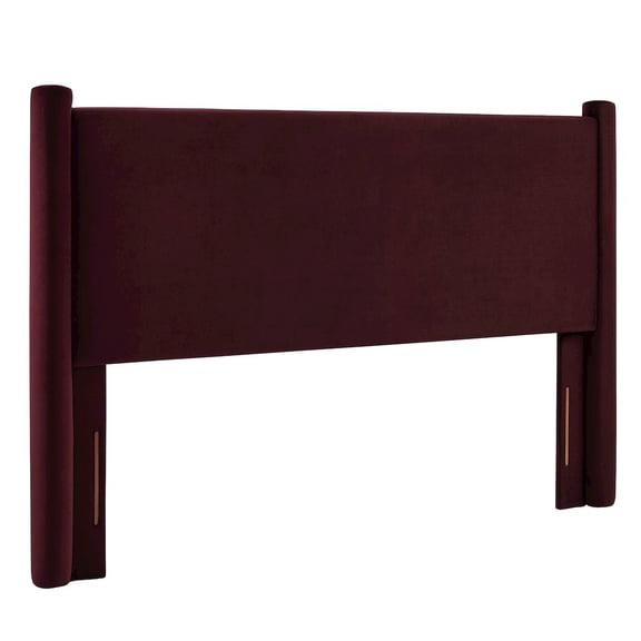 Rael Queen Headboard in Mulberry