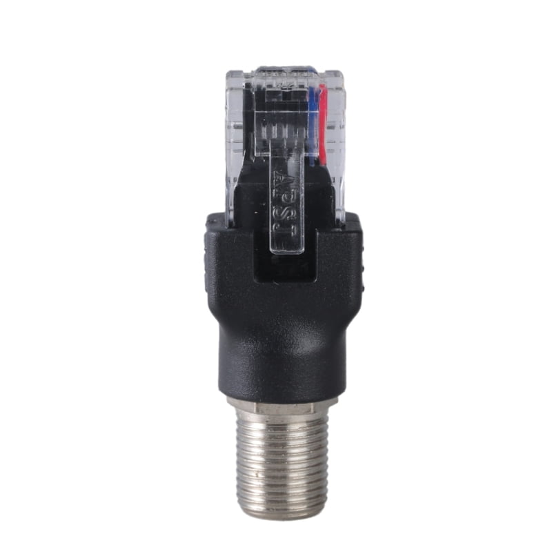 CERRXIAN Set of 4 Coaxial F to RJ45 Female RF CERRXIAN Set of 4 Coaxial F to RJ45 Female RF