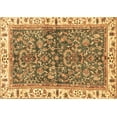 thumbnail image 1 of Ahgly Company Indoor Rectangle Abstract Brown Modern Area Rugs, 5' x 7', 1 of 4